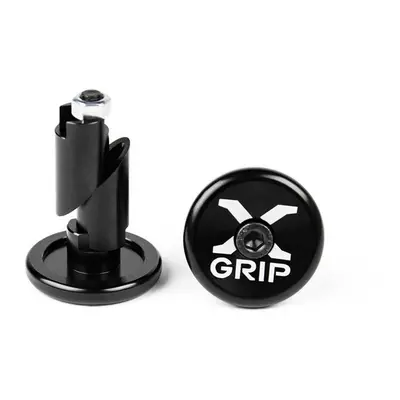 X-GRIP koncovky řidítek do otvoru O průměru 12-16,2mm barva černá (X-GRIP koncovky řidítek do ot