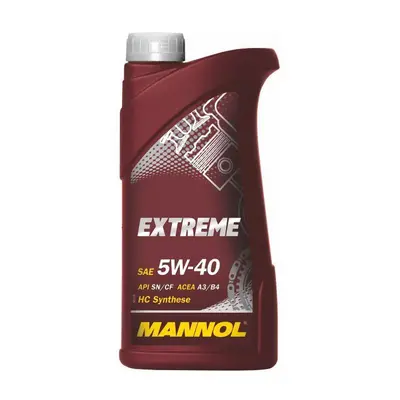 MANNOL motorový olej automobilový 5W40 EXtremE 1 LITR (7915) (syntetický) (MANNOL motorový olej 