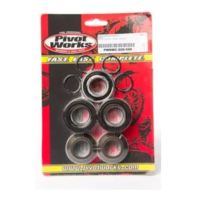 PIVOT WORKS sada ložisek s pouzdry vodotěsnými kola zadního SUZUKI RM 125 96-07 (PIVOT WORKS sad