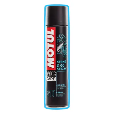 MOTUL E10 SHINE AND GO sprej 0,4L (čištění a ochrana laku) (MOTUL E10 SHINE AND GO sprej 0,4L (č