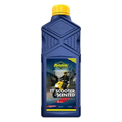 PUTOLINE 2T směsný olej TT SCOOTER SCENTED 1L (jahoda) (AKC) (PUTOLINE 2T směsný olej TT SCOOTER