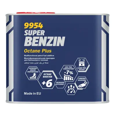 MANNOL SUPER BENZIN OCTANE PLUS 450ML - zvyšuje číslo oktan, čistí systém paliva (9954) (24) - n