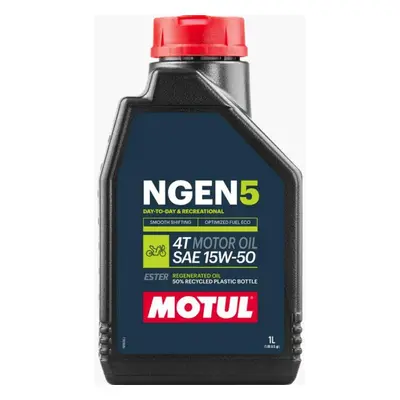 MOTUL motorový olej NGEN 5 15W50 4T 1L polosyntetic (MOTUL motorový olej NGEN 5 15W50 4T 1L polo