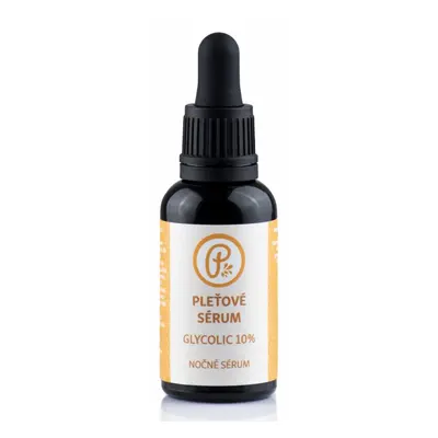 GLYCOLIC 10 % - Noční pleťové sérum 30 ml