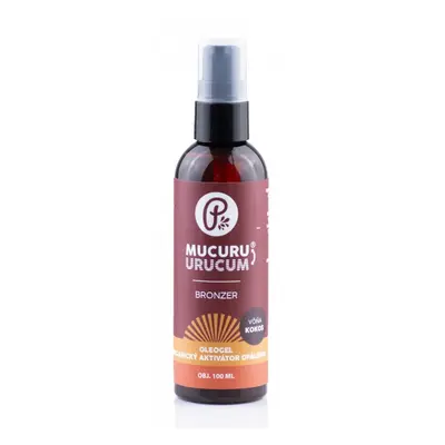 MUCURU® - Oleogel bronzer s mořskou řasou Dunalliella salina 100 ml Vůně: Kokos