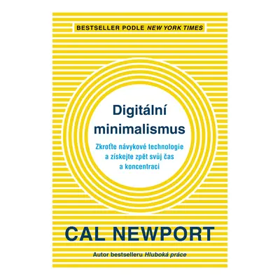 Digitální minimalismus Cal Newport