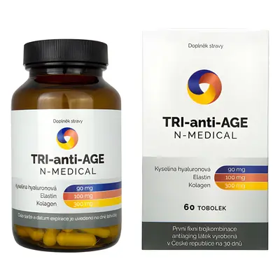 Hyaluron N-Medical N-Medical TRI-anti-AGE Balení: 60 tobolek