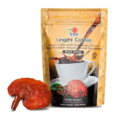 DXN Lingzhi Black Coffee Množství: 20 ks x 4,5 g