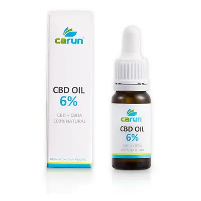 CARUN Kannabidiolový konopný olej CBD 6%