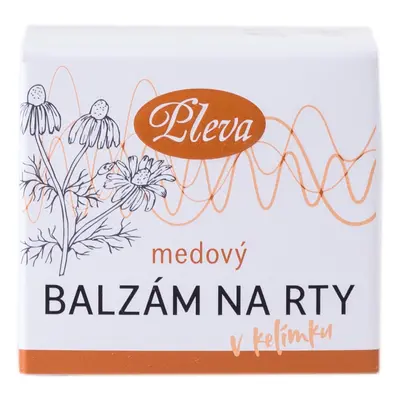 Pleva Medový balzám na rty v kelímku 12 g