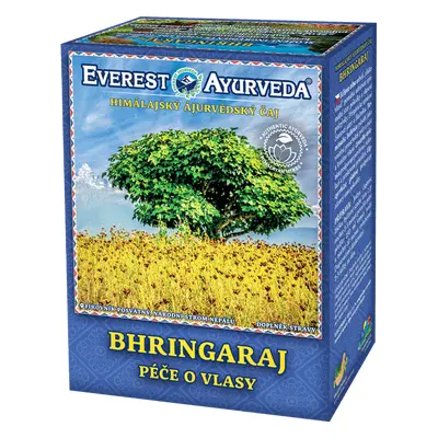 Everest Ayurveda Ajurvedský čaj BHRINGARAJ péče o vlasy 100 g