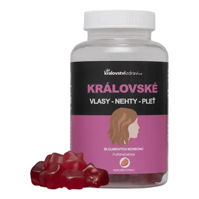 Kralovstvizdravi.cz Královské vlasy, nehty, pleť s biotinem a vitamíny B5, B6, B12