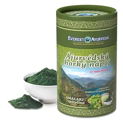 Everest Ayurveda himalájský horký nápoj AMALAKI spirulina 100 g