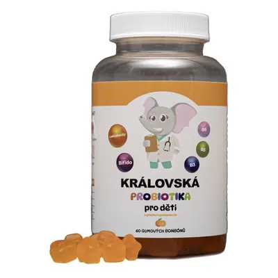 Kralovstvizdravi.cz Královská Probiotika pro děti, komplex laktobacilů a bifidobakterií s vitamí