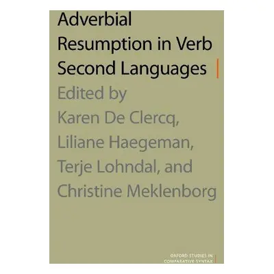 Adverbial Resumption in Verb Second Languages