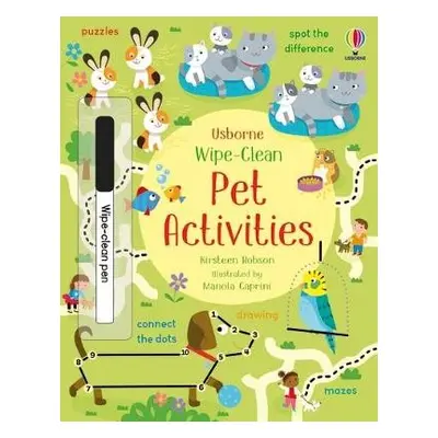 Wipe-Clean Pet Activities - Robson, Kirsteen