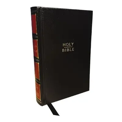 KJV Holy Bible: Compact Bible with 43,000 Center-Column Cross References, Black Hardcover, Red L