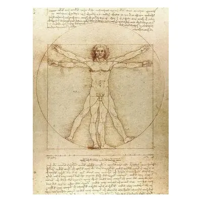 Vitruvian Man Notebook - Da Vinci, Leonardo