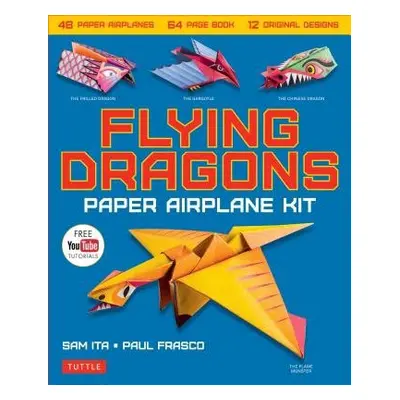 Flying Dragons Paper Airplane Kit - Ita, Sam a Frasco, Paul