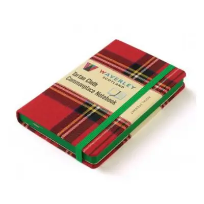 Waverley (L): Royal Stewart Tartan Cloth Large Commonplace Notebook