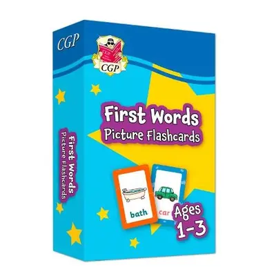 First Words Picture Flashcards for Ages 1-3 - CGP Books