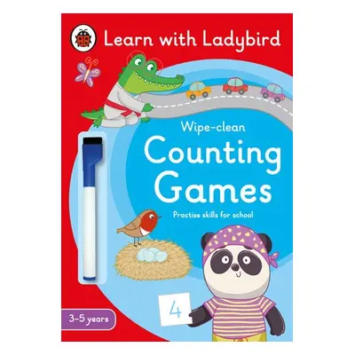 Counting Games: A Learn with Ladybird Wipe-clean Activity Book (3-5 years) - Ladybird