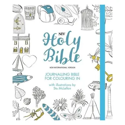 NIV Journalling Bible for Colouring In - Version, New International