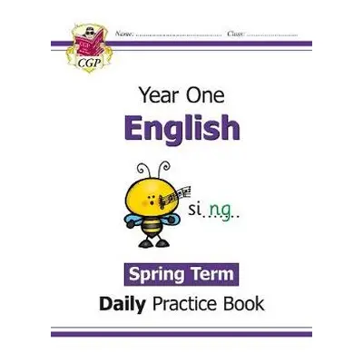 KS1 English Year 1 Daily Practice Book: Spring Term - CGP Books