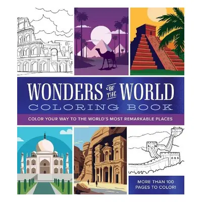 Wonders of the World Coloring Book - Editors of Chartwell Books