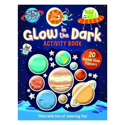 Glow in the Dark Activity Book with Bubble Glow Stickers