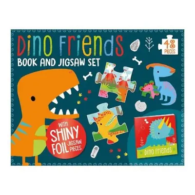 Dino Friends Book and Jigsaw Box Set - Ideas, Make Believe