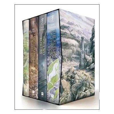 Hobbit a The Lord of the Rings Boxed Set - Tolkien, J. R. R.