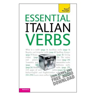 Essential Italian Verbs: Teach Yourself - Bonacina, Maria