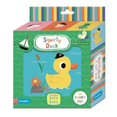 Squirty Duck Bath Book - Books, Campbell