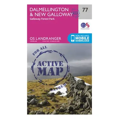 Dalmellington a New Galloway, Galloway Forest Park - Ordnance Survey