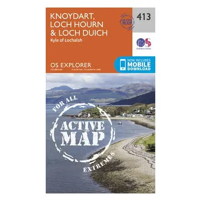 Knoydart, Loch Hourn and Loch Duich - Ordnance Survey