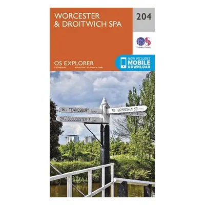 Worcester and Droitwich Spa - Ordnance Survey