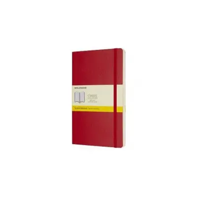 Moleskine Scarlet Red Large Squared Notebook Soft