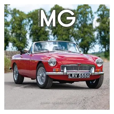 Mg Calendar 2025 Square Car Wall Calendar - 16 Month