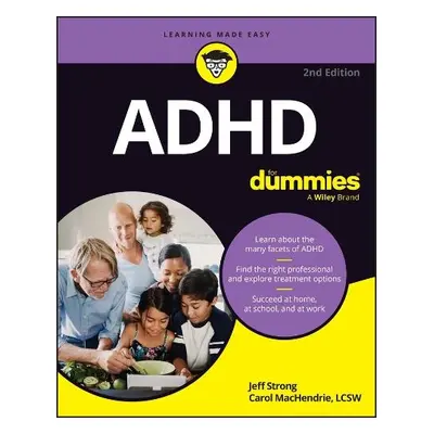 ADHD For Dummies - Strong, Jeff a MacHendrie, Carol