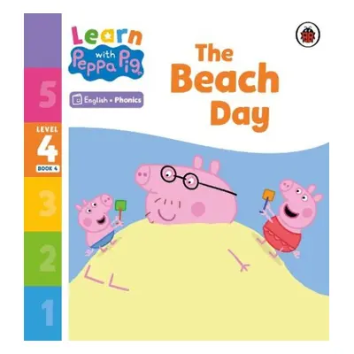 Learn with Peppa Phonics Level 4 Book 4 – The Beach Day (Phonics Reader) - Peppa Pig