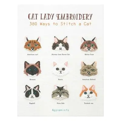 Cat Lady Embroidery - Applemints