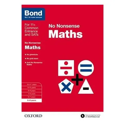 Bond: Maths: No Nonsense - Lindsay, Sarah a Bond 11+