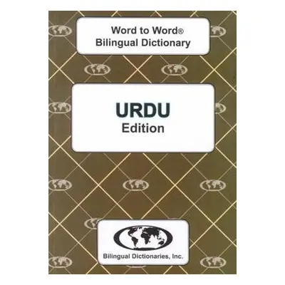 English-Urdu a Urdu-English Word-to-Word Dictionary