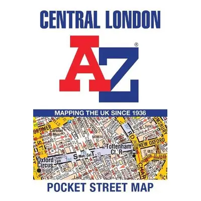 Central London A-Z Pocket Street Map - A-Z Maps