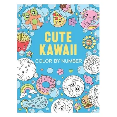 Cute Kawaii Color by Number - Eakin, Mary