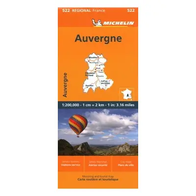 Auvergne Limousin - Michelin Regional Map 522 - Michelin