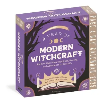 Year of Modern Witchcraft Page-A-Day® Calendar 2025 - Wigington, Patti a Calendars, Workman