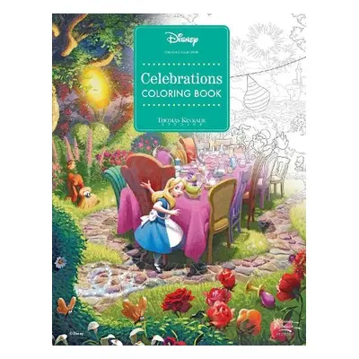 Disney Dreams Collection Thomas Kinkade Studios Celebrations Coloring Book - Thomas Kinkade Stud