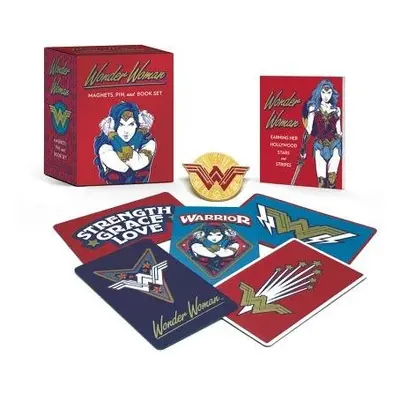 Wonder Woman: Magnets, Pin, and Book Set - Manning, Matthew K.